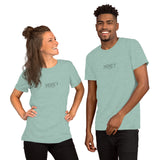 MONEY - Short-Sleeve Unisex T-Shirt - Unminced Words