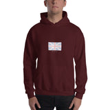 Union Flag ASCII - Hooded Sweatshirt - Unminced Words