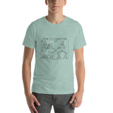 How To Leapfrog - Short-Sleeve Men's T-Shirt - Unminced Words