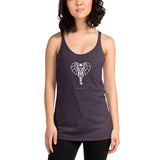 Elephant - Women's Racerback Tank - Unminced Words