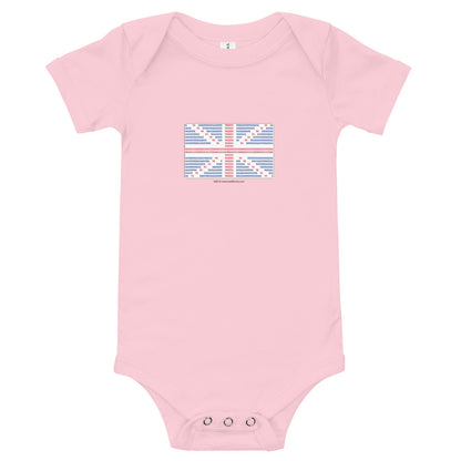 Union Flag ASCII - Onesie - Unminced Words