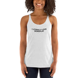 I Literally Love Wordplay - Ladies' Tank Top - Unminced Words