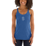 Dollar - Women's Racerback Tank - Unminced Words