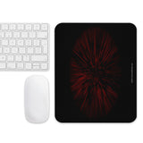 Hyperspace - Red Mouse pad