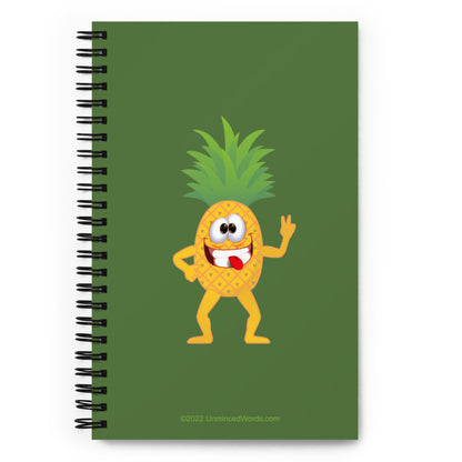 Pineapple Pete - Spiral notebook