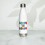 Love is Love - Stainless Steel Water Bottle