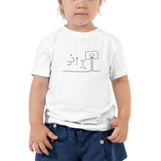 Basketball Dunking - Toddler Short Sleeve Tee