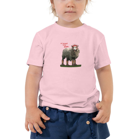 Brand New Ewe! Toddler Short Sleeve Tee