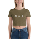 M.I.L.F. - Women’s Crop Tee