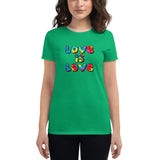 Love is Love - Women's short sleeve t-shirt