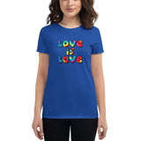 Love is Love - Women's short sleeve t-shirt