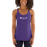 M.I.L.F. - Women's Racerback Tank