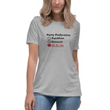 Party Preference - Women's Relaxed T-Shirt