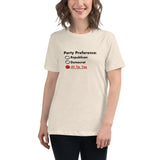 Party Preference - Women's Relaxed T-Shirt