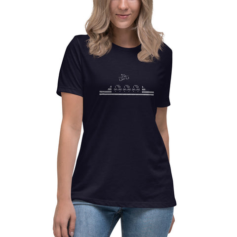 Biker Jump - Women's Relaxed T-Shirt