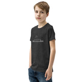 Biker Jump - Youth Short Sleeve T-Shirt