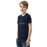 Biker Jump - Youth Short Sleeve T-Shirt