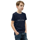 Biker Jump - Youth Short Sleeve T-Shirt